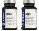 LES Labs DeToxx – Better Mornings & Recovery, Liver Support, Electrolyte Replenishment & Glutathione Support – Prickly Pear, Milk Thistle & NAC – Non-GMO Supplement – 60 Capsules (Pack of 2)
