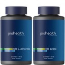 ProHealth Pure Glycine 1000 mg, 120 Capsules + Pure N-Acetyl Cysteine (NAC) 600 mg, 120 Capsules Pack
