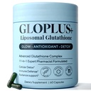 11-in-1 Liposomal Glutathione Supplement 1150mg - High Absorption Complex with Vitamin C, NAC & Resveratrol - Supports Skin Brightening, Detox, Immune & Liver Health - 60 Capsules