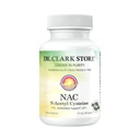 Dr.Clark's N-Acetyl-Cysteine (NAC) - 575 mg, Non-GMO, Gluten-Free NAC Supplement with Selenium and Molybdenum for Respiratory Support, 100 Easy Swallow Gelatin Capsules