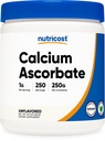 Nutricost Calcium Ascorbate Powder 250G (Unflavored, 250 Servings) - Vitamin C and Calcium Complex, Non-GMO, Vegan