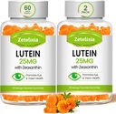 Lutein Gummies 25mg - Vitaminas de los ojos Lutein " Zeaxanthin Eye Health Supplements for Adults,Sugar Free Eye Health Gummies Supplement - Support Vision,Macular,Blue Light Filtering (120 Conde)