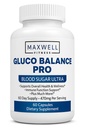 GlucoBalance Pro - Made in USA - Natural Formula to Maintain Healthy Levels, Energy Management, Daily Needs Formula, Blood Balance Formulation, 60 Capsules (1)