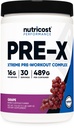 Nutricost Pre-X, Extreme Pre-Workout Powder Complex, Grape, 30 Servings, Vegetarian, Non-GMO and Gluten Free