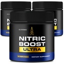Nitric Boost Ultra Purple Powder, Nitric Boost Ultra for Men Official Formula to Support Energy Levels - Maximum Strength, Nitric Booster Ultra BCAA, NitricBoost Ultra Powder Support Reviews (3 Pack)
