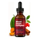 Blood Sugar Complex, 7-in-1 Formula Blood Sugar Support Supplement with Berberine, Ceylon Cinnamon, Chromium, Bitter Melon, Turmeric, Ginseng, Glucomannan (1PCS)