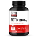 FORCE FACTOR Biotin 10000mcg, Biotin Supplement for Healthier Hair, Skin, and Nails, Hair Growth Supplement with Vitamins, Vegan, Non-GMO, 100 Vegetable Capsules