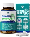 1 Body Brain Supplement – Nootropic Brain Booster with Alpha GPC, Ginkgo & Bacopa – 90 Vegan Capsules – Memory Supplement for Brain Support, Focus Pills, Brain Fog Supplements for Women and Seniors