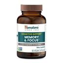 Himalaya Memory&Focus Herbal Supplement - Cognitive Support with CognatiQ and Citicoline, Nootropic Brain Supplements for Memory and Focus, Memory Pills for Brain, Brain Health Supplements for Adults