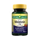 Melatonin 3mg, 120 Tablets - Strawberry Flavor Fast-Dissolve Dietary Supplement, Natural Sleep Aids for Adults (Pack of 1)