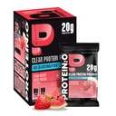Protein2o 20g Whey Protein Isolate Clear Protein Powder, 360mg of Electrolytes, Vitamins B5 & B6, Sugar Free, Strawberry Watermelon, 8-Pack