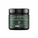 Anti-Bad Breath Herbal Gel Supplement for Fresh Breath Support, Oral Care Formula, 3.5 oz (100 g), 30 Servings