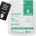 Suplementos de Dopamina ← 800mg l-tyrosine suplemento Ø Natural Dopamine Booster Para Focus, Energía, Alerta " Motivation TEN 60 cápsulas – 1 al día ANTE Dopamine Brain Food Supplement TENATyroid support