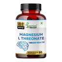 Humming Herbs Magnesium L-Threonate — 1,800 mg per Serving (Elemental Magnesium 183 mg) — 90 Vegetarian Capsules (30 Servings) — Brain & Nervous System Support