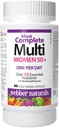 Webber Naturals Women's 50+ Most Complete Multi, 90 Vegetarian Capsules