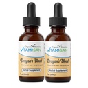 VITAMISAN Sangre de Drago 2 oz Dragon Blood Liquid Concentrate Peruvian Sangre de grado Croton lechleri Latex