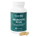BRAINMD Dr Amen NeuroVite Plus - 120 Capsules - Multivitamin & Mineral Supplement, Enhanced with Phytonutrients, Enzymes & Whole Foods - Gluten Free - 30 Servings