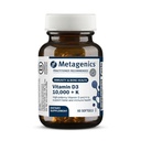 Metagenics Vitamin D3 + K - for Artery Health, Immune Support, Bone & Heart Health* - Vitamin D with MK-7 (Vitamin K2) - Non-GMO - Gluten-Free - 60 Softgels - 10,000 IU