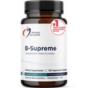 Designs for Health Methylated Vitamin B Complex - Vitamin B Supplements with B12 Vitamins, B1, B3, Niacin, B6, Folate & Biotin - Supports Metabolic and Heart Health, Mood & Energy* (120 Capsules)