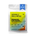 Sparkle Wellness Advanced 4-in-1 Boost | Clinically Tested Multi Collagen Powder with VERISOL, FORTIBONE, FORTIGEL, TENDORFORTE with HA and Vitamin C | Acai Lemonade