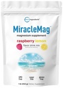 MiracleMag Calm Magnesium Powder, 1lb | Magnesium Citrate Supplement | Sweet Raspberry Lemon Flavored | Calm & Relaxation Mineral Support | Easily Absorbed Ionic Form | Non-GMO, Vegan, Sugar Free