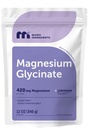 Magnesium Powder, 420mg Per Serving, 12oz (56 Servings) | Sugar Free Lemonade Flavor | Magnesium Glycinate Powder Supplement with Elemental Form | Chelated Minerals | Non-GMO, Vegan