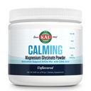 KAL Calming Magnesium Glycinate Powder Plus Citric Acid - Unflavored - Nervous System, Bone and Relaxation Support Drink Mix - No Sugar - 60-Day Guarantee, 40 Servings, 8.5 OZ