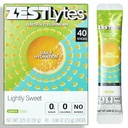 40 Sticks Sugar Free & 0 Calorie Electrolyte Hydration Packets, Low Sodium Lightly Sweet Electrolyte Powder Drink Mix, Liquid Daily IV Flavors | Lemon