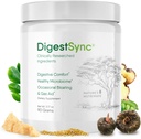 DigestSync Digestion Supplement for Gut Health - Natural Powder for Digestive Support, Bloating Relief for Women &amp; Men, 100% Natural Green Powder - 1 Month Supply