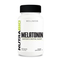 NutraBio Melatonin Sleep Aid 3mg, 120 Capsules