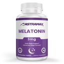 Melatonin 3mg | 50 Fast-Dissolve Chewable Tablets | Nighttime Sleep Support for Adults | Vegan & Non-GMO | 100% Drug-Free Formula | Non-Habit Forming