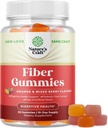 Tasty Prebiotic Fiber Gummies for Adults - High Fiber Supplement Gummies Vitamins for Adults with Prebiotic Soluble Chicory Root for Immunity and Digestive Support - Non GMO Vegan Halal 30 Count