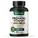 Built by Nature Prenatal Vitamins for Women – Prenatal Vitamin with DHA, Iron & Folic Acid – Prenatal Multivitamin Softgels – Pregnancy Vitamins for Women – 60 Softgels