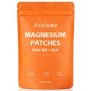 Avalaine Magnesium Patches, Nerve Relief Magnesium Patches, Soothes Relaxes, Improve Sleep, Foot & Leg Care, with Vitamin B12, Folic Acid & Alpha Lipoic Acid, 30 Count (1)