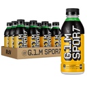 BARE PERFORMANCE NUTRITION G.1.M Sport Ready to Drink Endurance Fuel – Fast-Digesting Carbs & Electrolytes – Lemon Lime – 12 Pack Bottles for Race Day Hydration, Marathon & Triathlon