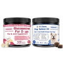 Glucosamine for Dogs and Salmon Oil for Dogs