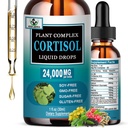 Cortisol Supplement for Women - 19-in-1 Liquid Cortisol Supplement w/Ashwagandha Magnesium L-theanine Phosphatidylserine Herbs - High Absorption Hormone Balanced for Women Drops - Sleep Focus, Non-GMO