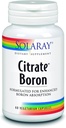 Solaray Biocitrate Boron Suplemento, 3mg, 60 Cuenta