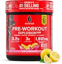 Polvo de seis estrellas para hombres y mujeres, limonada rosa (30 piezas) - Preworkout Explosion 2.0 Energy Powder Drink Mix with Beta-Alanine &amp; Caffeine - Sports Nutrition Supplement Products