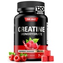 Instant Boost Creatine Monohydrate Gummies, Complex Creatine with Real 5000mg Creatine, L-Taurine, B12, Mg & K, Pre-Workout Creatine for Women & Men to Support Energy, Muscle, Recovery, 0 Sugar, Vegan