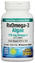 Natural Factors RxOmega-3 Algae 770 mg, 60 Softgels