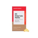 NTG Omega 3 Plus Vitamins – Vegan Algal Oil with Vitamin D3 & E, High Purity TG DHA EPA, Heart Brain Eye Bone Health Support, Solvent-Free Water Extraction (30 Softgels x 1020mg)