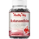 Easy Absorption Astaxanthin Supplement - 10mg Astaxanthin from Haematococcus Pluvialis Fresh Microalgae for Skin and Eye Health Support - Rich in Antioxidants and Carotenoids (180 Servings)