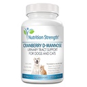 Cranberry D-Mannose for Dogs, Support for Bladder & UTI, Pet Urinary Tract + Immune Health Supplement, Cranberry for Dogs with D-Mannose & Vitamin C, 150 Chewable Tablets