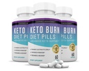 (3 Pack) Keto Burn Diet Pills 1275MG New & Improved Formula Contains Apple Cider Vinegar Extra Virgin Olive Oil Powder Green Tea Leaf 180 Capsules