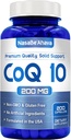 CoQ10 200mg Capsules ANTE Vegan Friendly Coenzyme Q10 200mg de Easy Absorption Ubiquinone Suplemento para Skin Heart and Energy Support ← Made in The USA in cGMP Facilities (200 Servings)