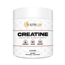 ALPHA LION Creatine Monohydrate Powder, 5000mg Per Serving (5g), Supports Muscle Strength, Power, Athletic Performance, Pure Creatina Monohydrata en Polvo Supplement (60 Servings, Unflavored)
