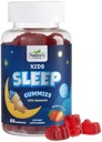 Nature's Choice Kids Sleep Gummies - 2mg Melatonin Per Serving - Children's Sleep Gummy, Non-Habit Forming, Works with Natural Sleep Cycle, Calm & Drug-Free, Tasty Natural Berry Flavor, 60 Gummies