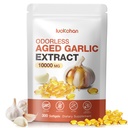 Aged Garlic Extract - 10000mg High Potency Odorless Garlic Supplements for Heart & Immune Support - Natural Garlic Extract Capsules, Non-GMO, Gluten Free, 300 Softgels