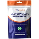Vitamatic Lactobacillus Rhamnosus Probiotic Powder - Digestive Health Support - 100 Gram (3.5 OZ) - 100 Servings